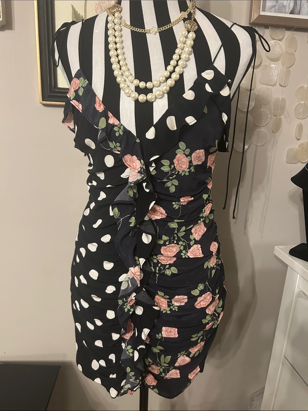 For love & lemons MOCHI SHIRRED MINI DRESS For Love & Lemons